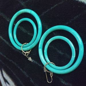 Vintage Artisan Retro Earrings 90s style